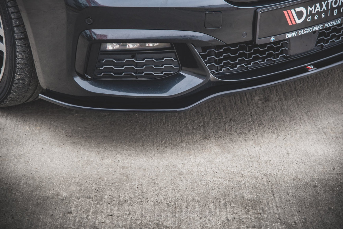 Front Ansatz V.1 für BMW 7 M-Paket G11 Carbon Look