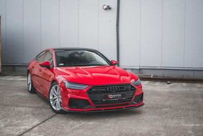 Front Ansatz V.2 für Audi A7 C8 S-Line / S7 C8 Carbon Look