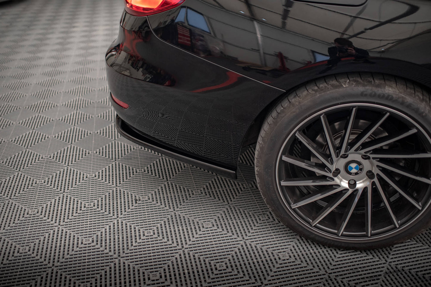 Mittlerer Diffusor Heck Ansatz DTM Look für BMW 3er GT F34 Carbon Look