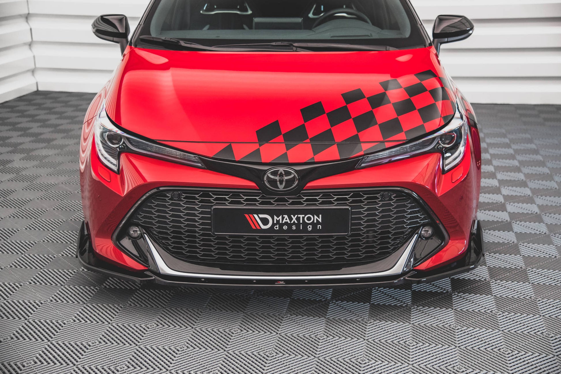 Front Ansatz +Flaps für V.1 Toyota Corolla GR Sport Hatchback XII