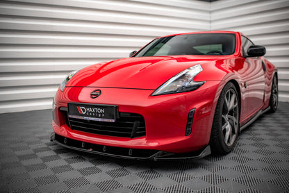 Front Ansatz V.2 für Nissan 370Z Facelift Carbon Look