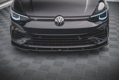 Front Ansatz V.1 für Volkswagen Golf R Mk8 Carbon Look