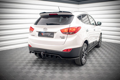 Spoiler CAP für Hyundai ix35 Mk1 schwarz Hochglanz