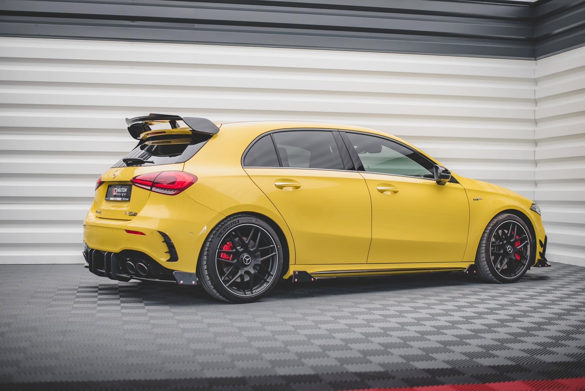 Seitenschweller Ansatz für + Flaps V.2 für Mercedes-AMG A45 S
