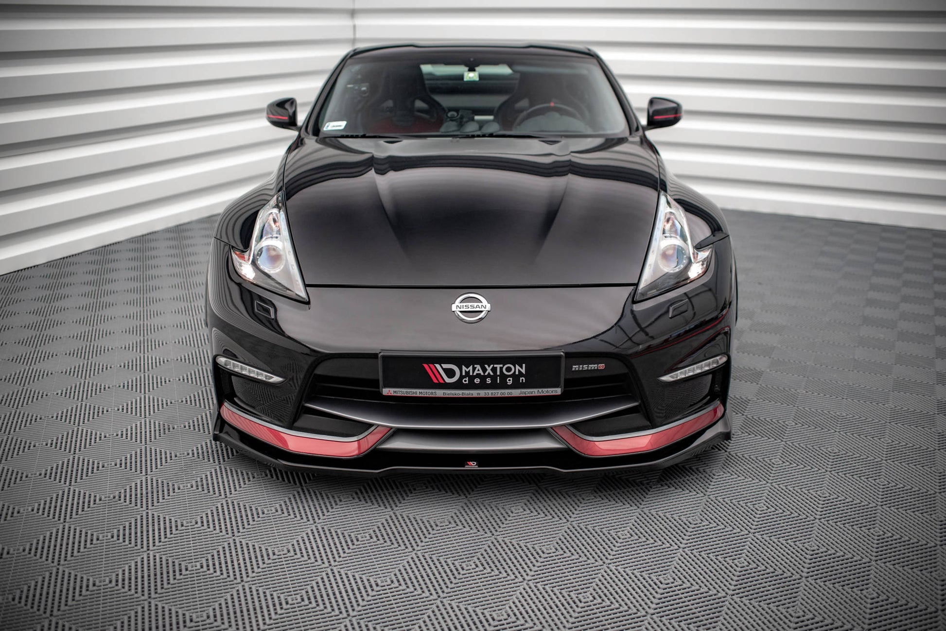 Front Ansatz V.1 für Nissan 370Z Nismo Facelift Carbon Look