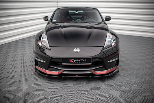 Front Ansatz V.1 für Nissan 370Z Nismo Facelift Carbon Look