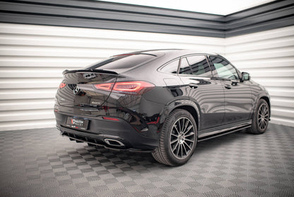 Mittlerer Diffusor Heck Ansatz DTM Look für Mercedes-Benz GLE Coupe AMG-Line C167 Carbon Look