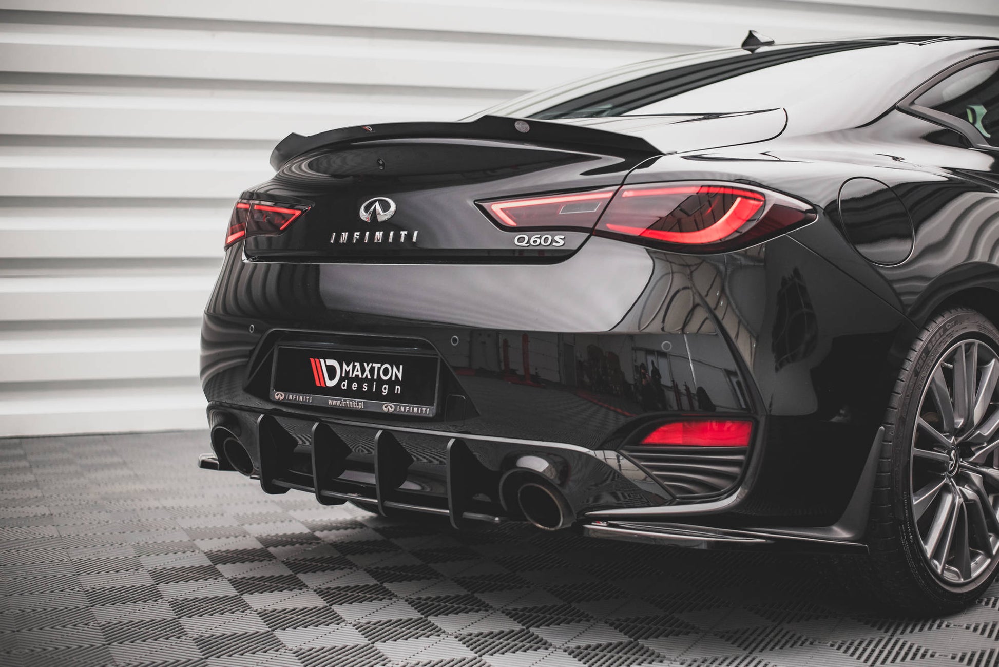 Street Pro Heckschürze für Infiniti Q60 S Mk2