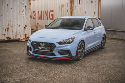 Front Ansatz V.3 für Hyundai I30 N Mk3 Hatchback/ Fastback schwarz matt