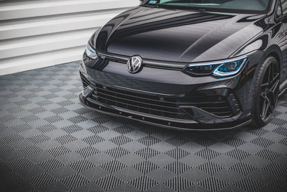 Front Ansatz V.1 für Volkswagen Golf R Mk8 Carbon Look