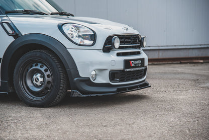 Front Ansatz für Mini Countryman Mk1 JCW  Carbon Look