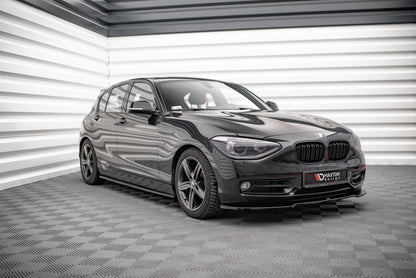 Seitenschweller Ansatz für BMW 1er F20 Carbon Look