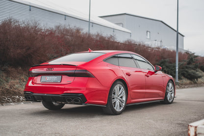 Seitenschweller Ansatz für Audi A7 C8 S-Line / S7 C8 Carbon Look