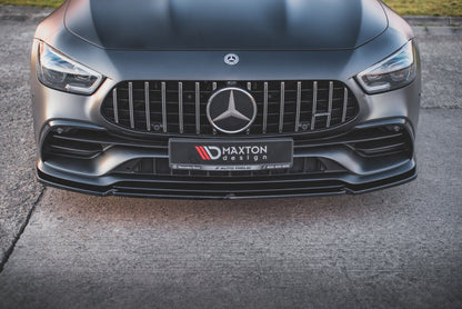 Front Ansatz V.2 für Mercedes-AMG GT 53 4-Door Coupe schwarz Hochglanz