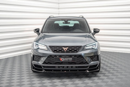Front Ansatz V.1 für Cupra Ateca schwarz Hochglanz