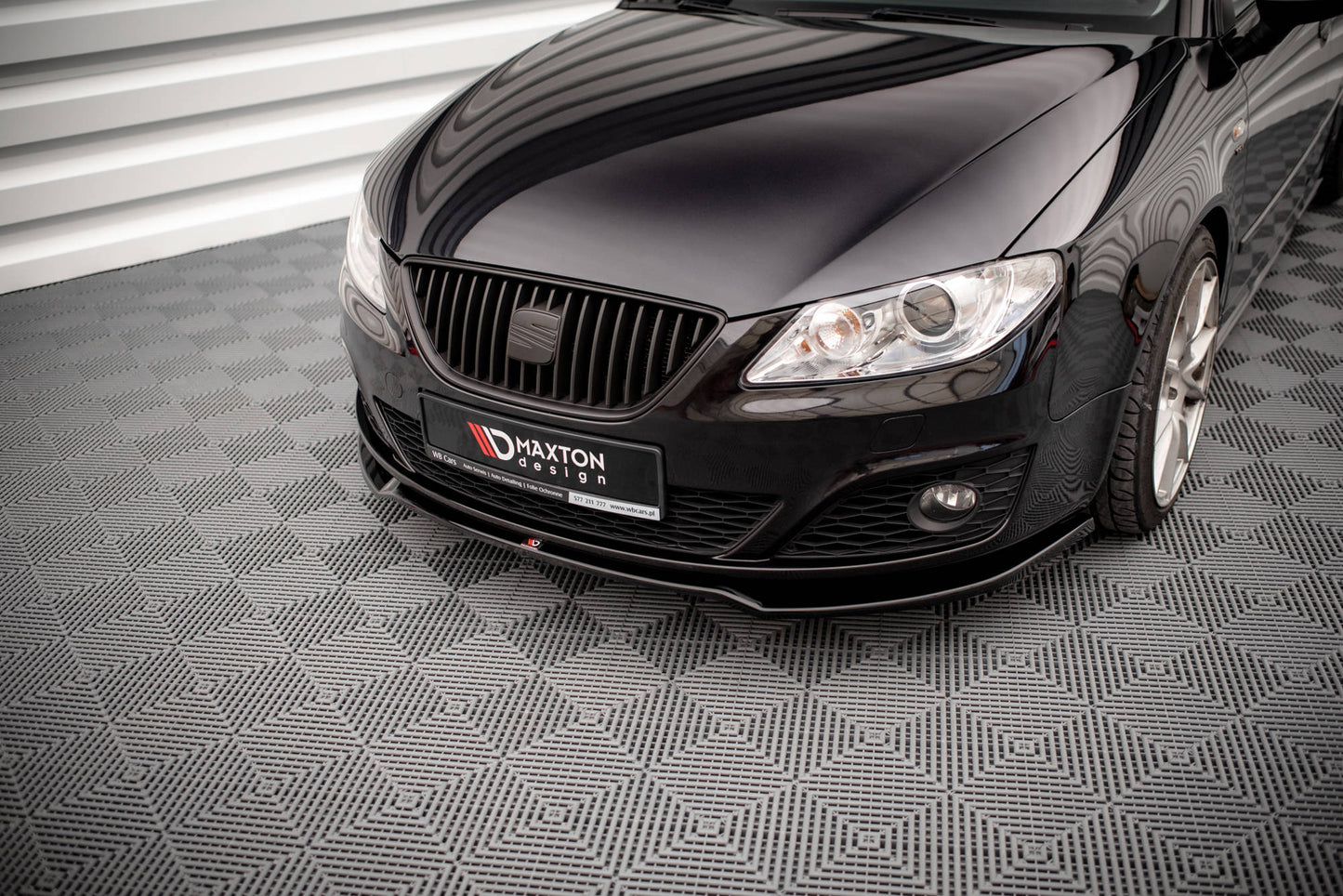 Front Ansatz V.2 für Seat Exeo Carbon Look
