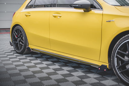Seitenschweller Ansatz für + Flaps V.2 für Mercedes-AMG A45 S