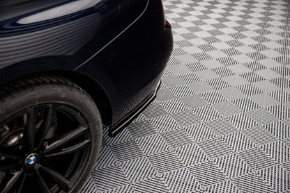 Heck Ansatz Flaps Diffusor für BMW 6er GT G32 M-Paket schwarz matt