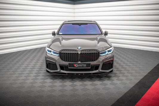 Front Ansatz V.1 für BMW 7 G11 M-Paket Facelift schwarz matt