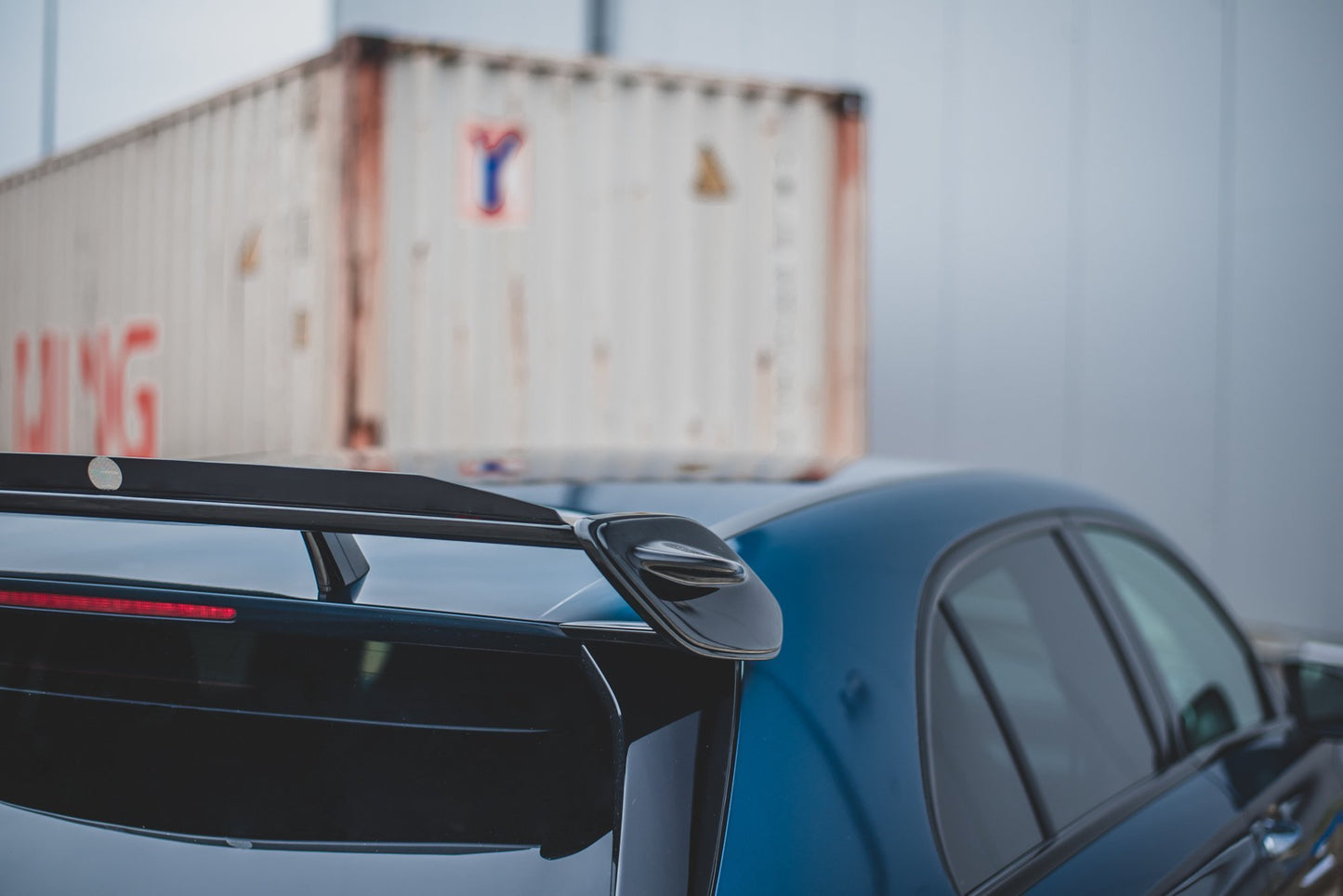 Spoiler Seitenerweiterungen Mercedes A35 AMG  Hatchback W177  schwarz Hochglanz