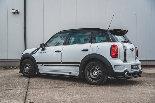Seitenschweller Ansatz für Mini Countryman Mk1 JCW  schwarz matt