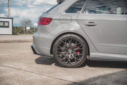Robuste Racing Heck Ansatz Flaps Diffusor für Audi RS3 8V Sportback