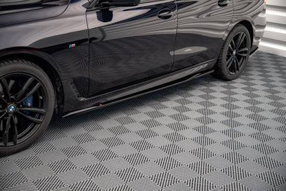 Seitenschweller Ansatz für BMW 6er GT G32 M-Paket Carbon Look