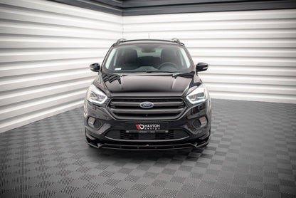 Front Ansatz V.1 für Ford Escape ST-Line Mk3 schwarz Hochglanz