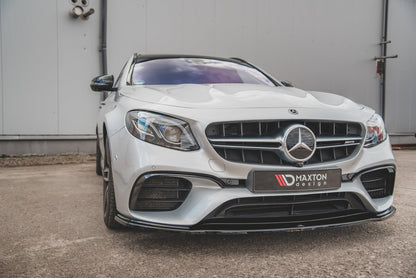 Front Ansatz V.2 für Mercedes-Benz E63 AMG Kombi/Limousine S213/W213 Carbon Look