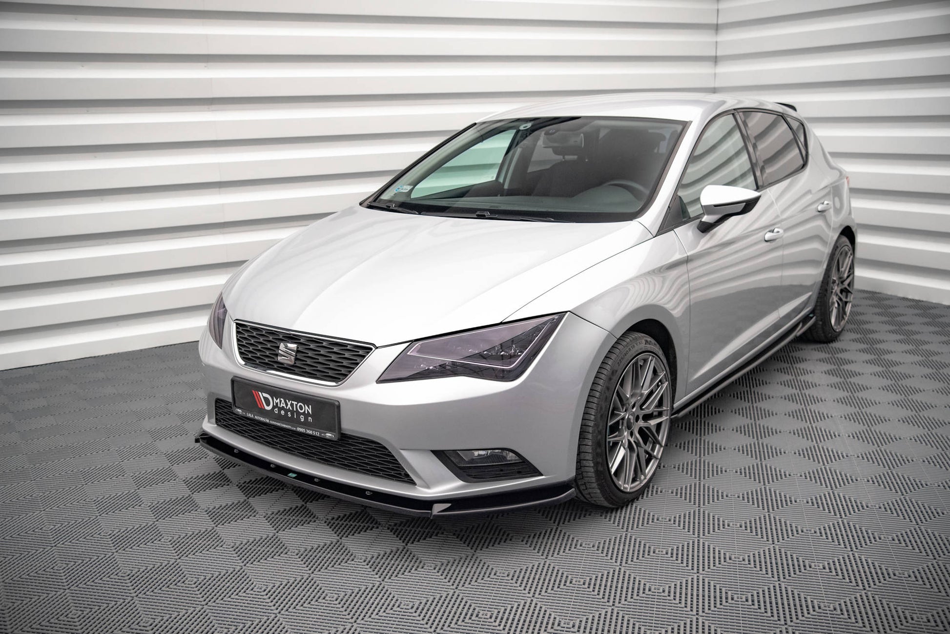 Front Ansatz V.1 für Seat Leon Mk3 Carbon Look