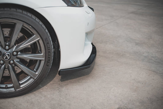 Front Ansatz V.2 für Lexus IS F Mk2 schwarz matt