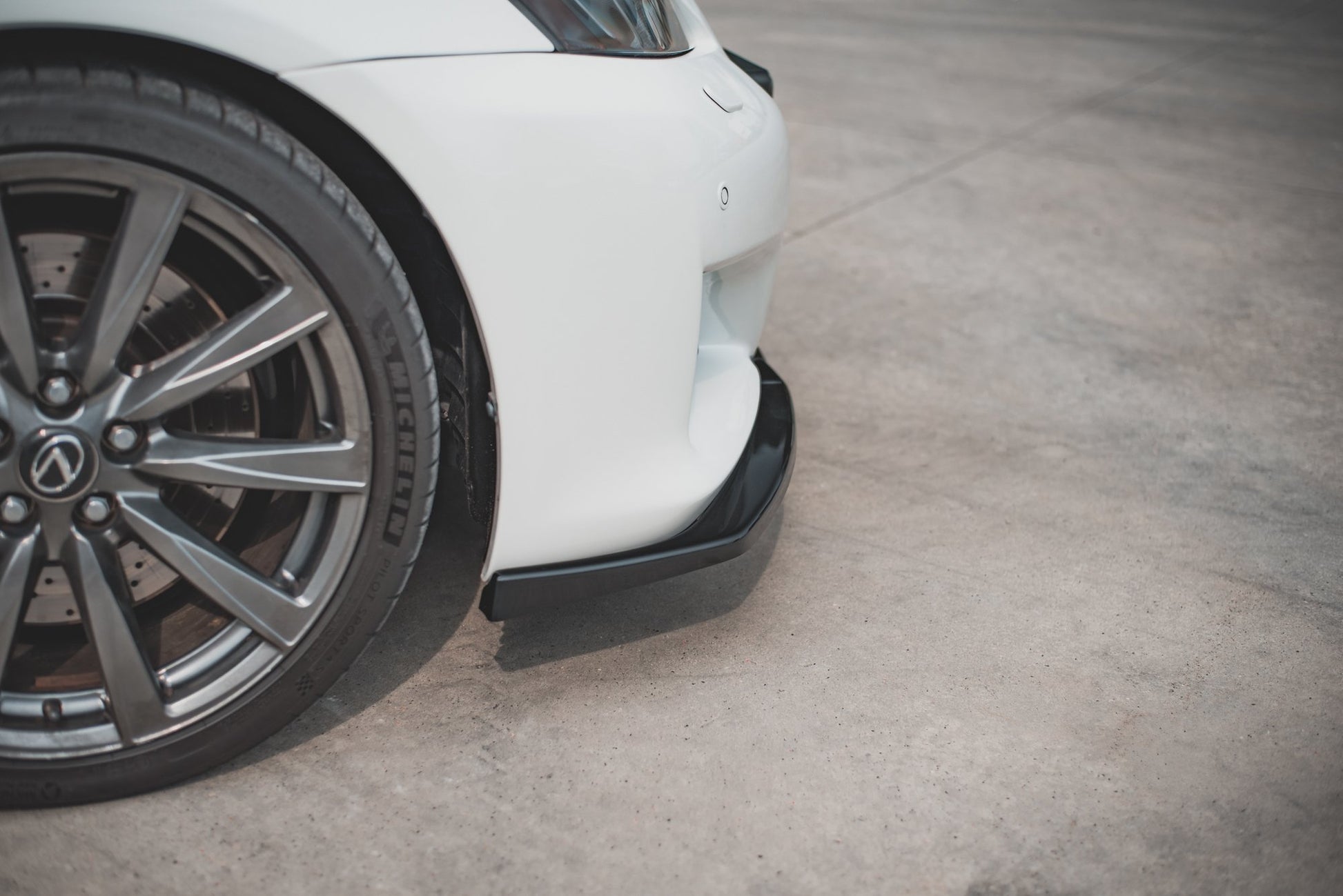 Front Ansatz V.2 für Lexus IS F Mk2 Carbon Look