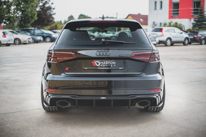 Diffusor Heck Ansatz V.2 für Audi RS3 8V Sportback Facelift
