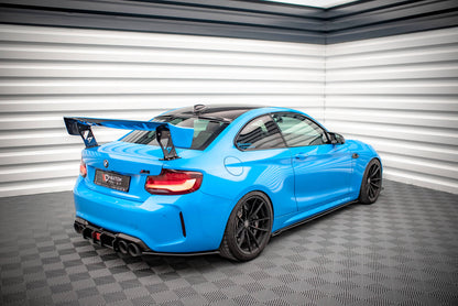 Heckscheiben Spoiler für BMW M2 F87 schwarz matt