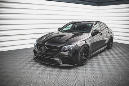 Front Ansatz V.3 für Mercedes-Benz E63 AMG Kombi/Limousine S213/W213 schwarz matt