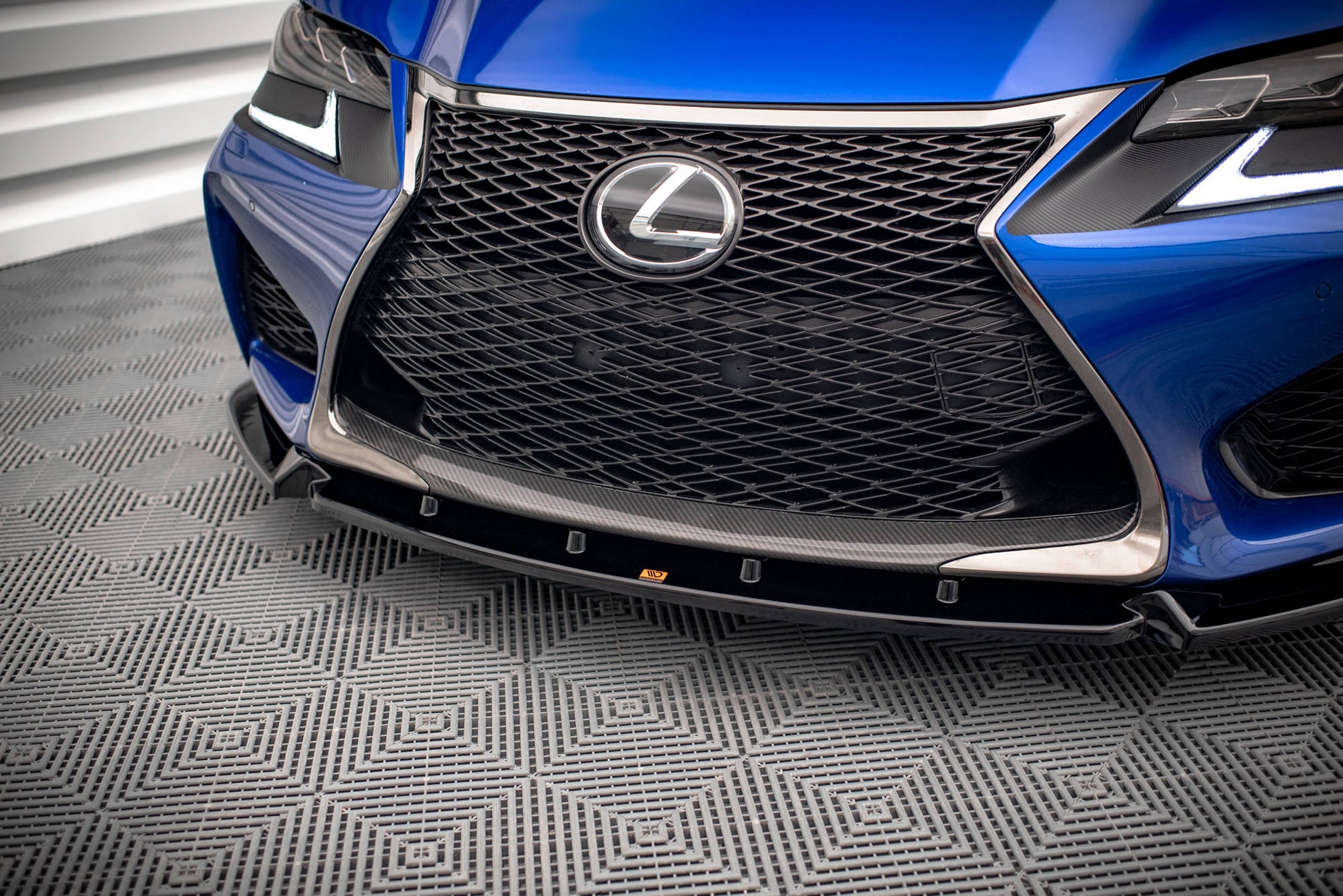 Front Ansatz V.1 für Lexus GS F Mk4 Facelift schwarz matt