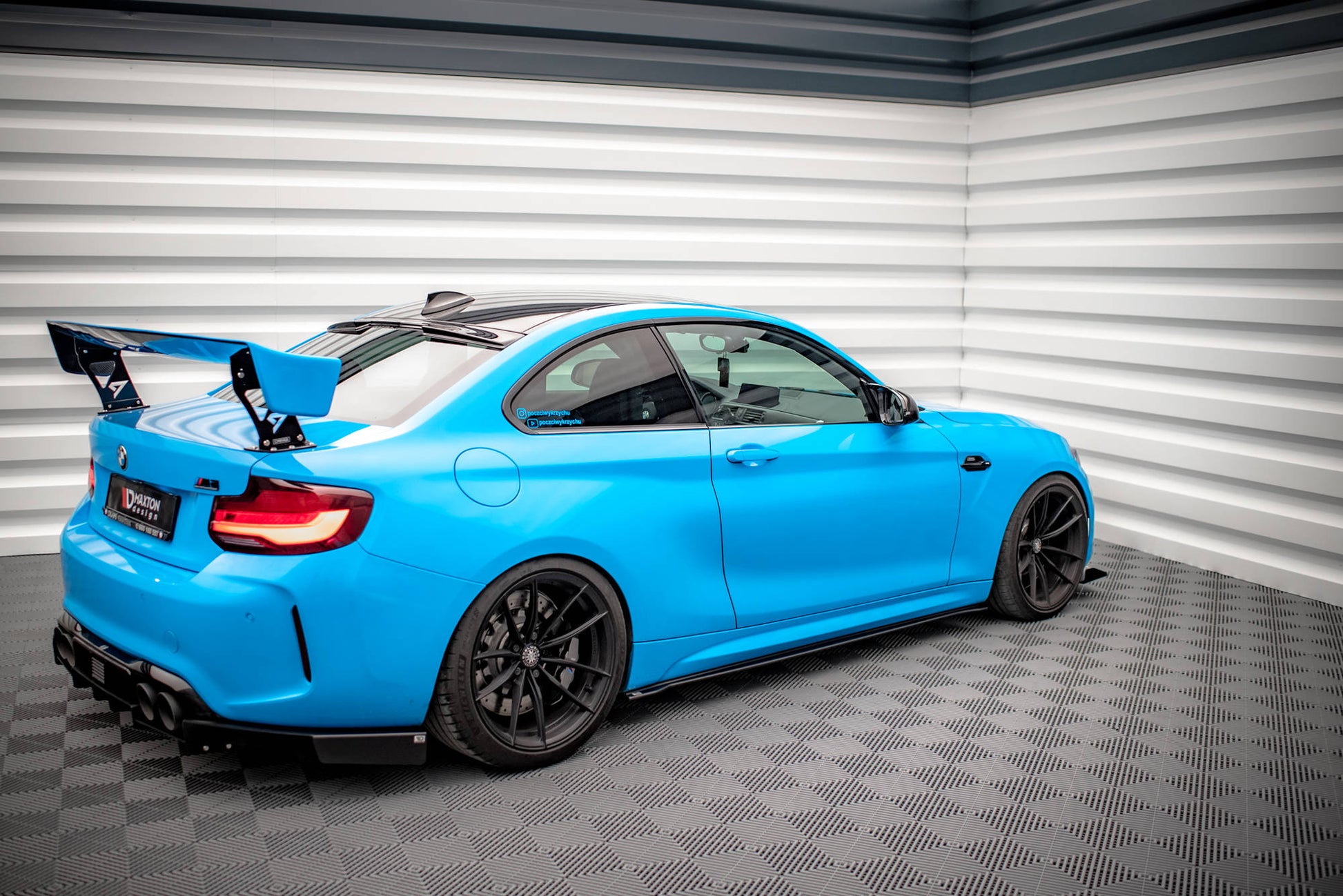 Street Pro Seitenschweller Ansatz für BMW M2 F87