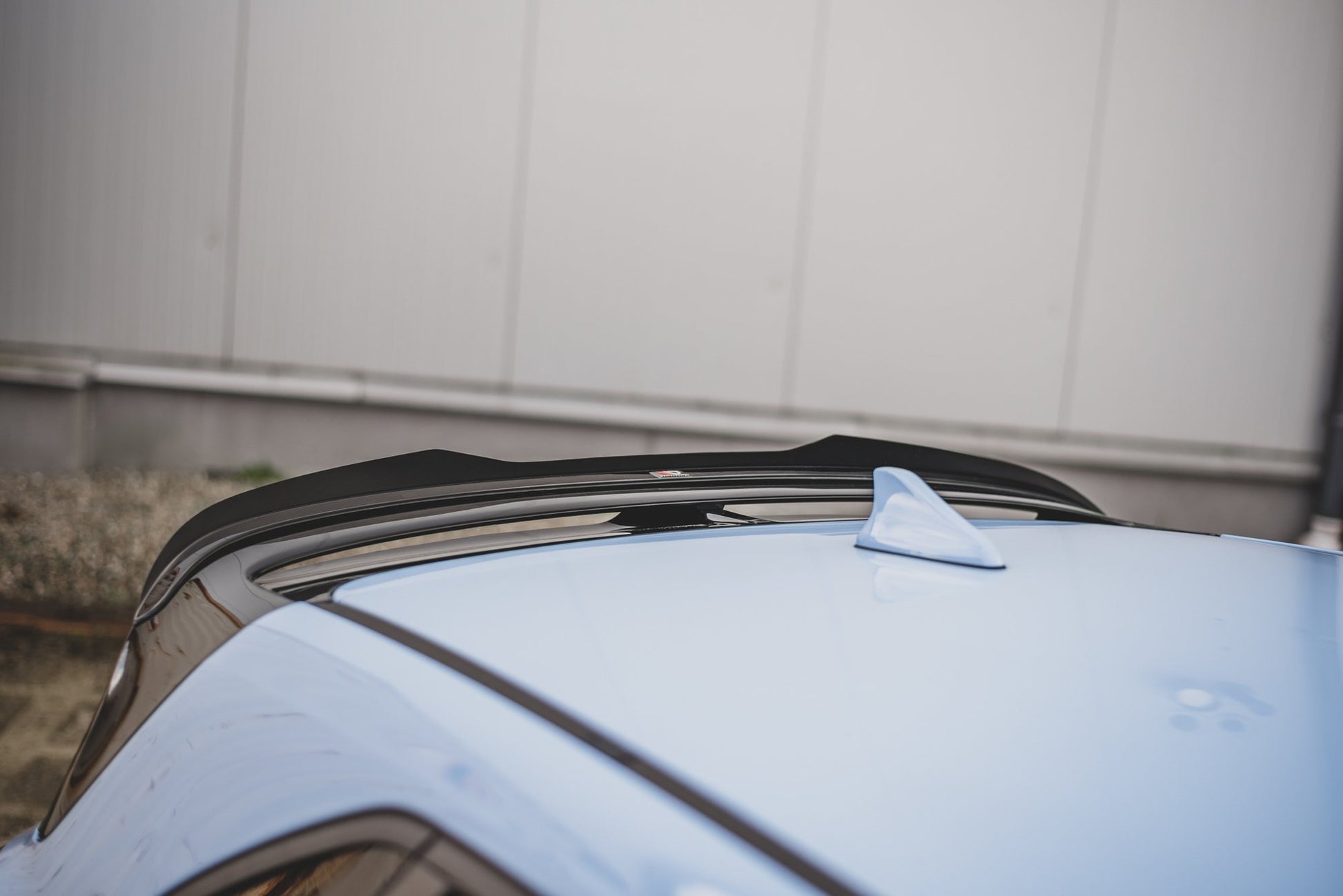 Spoiler CAP V.2 für Hyundai I30 N Mk3 / Mk3 FL Hatchback schwarz matt