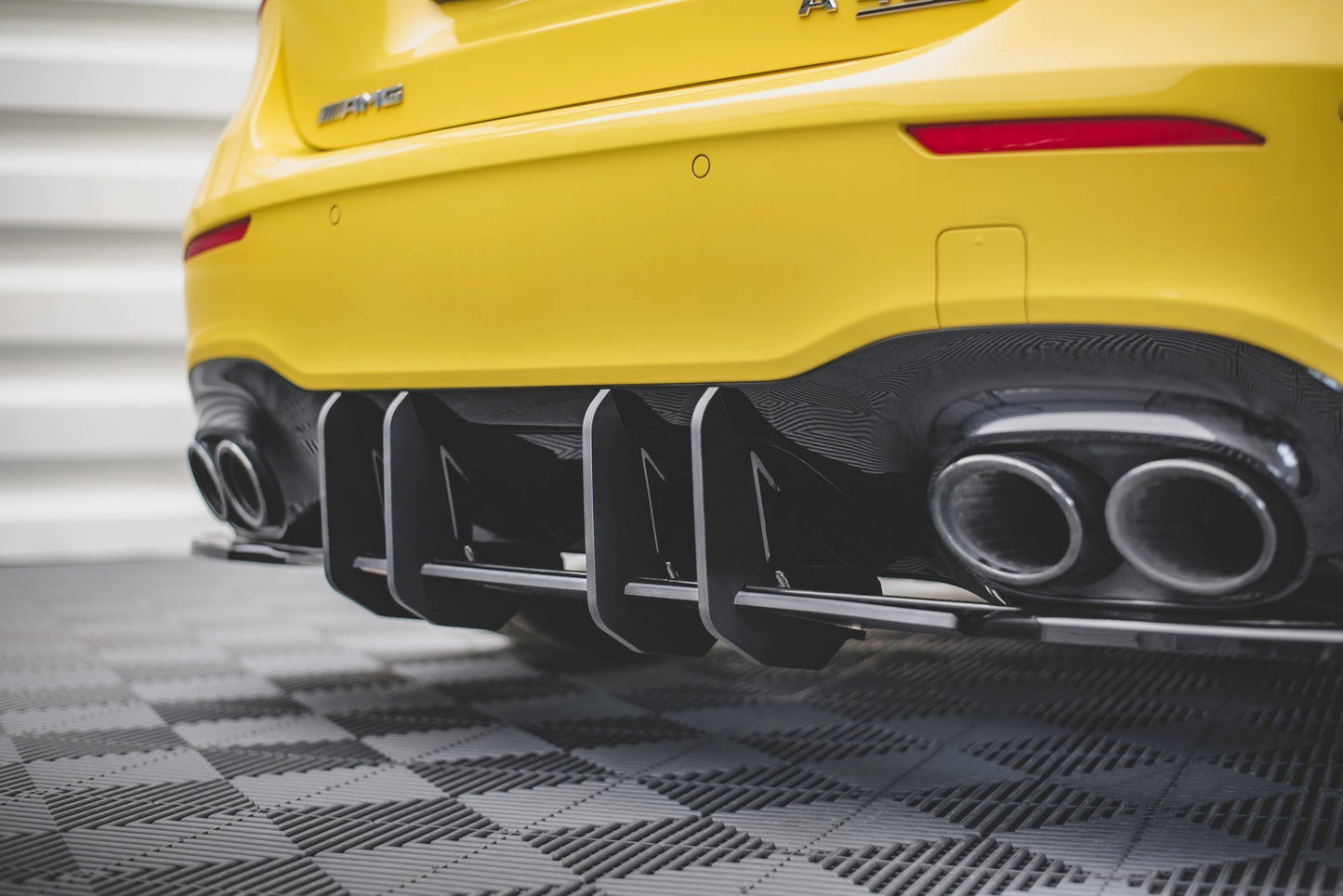 Rennen Street Pro Heckschürze für Mercedes-AMG A45 S