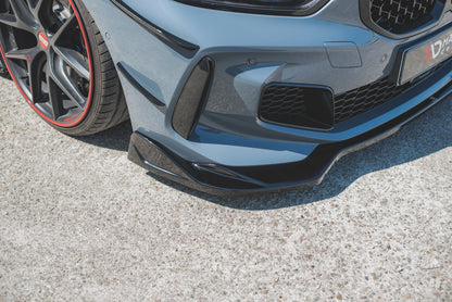 Front Ansatz V.5 für BMW 1er F40 M-Paket / M135i  schwarz matt