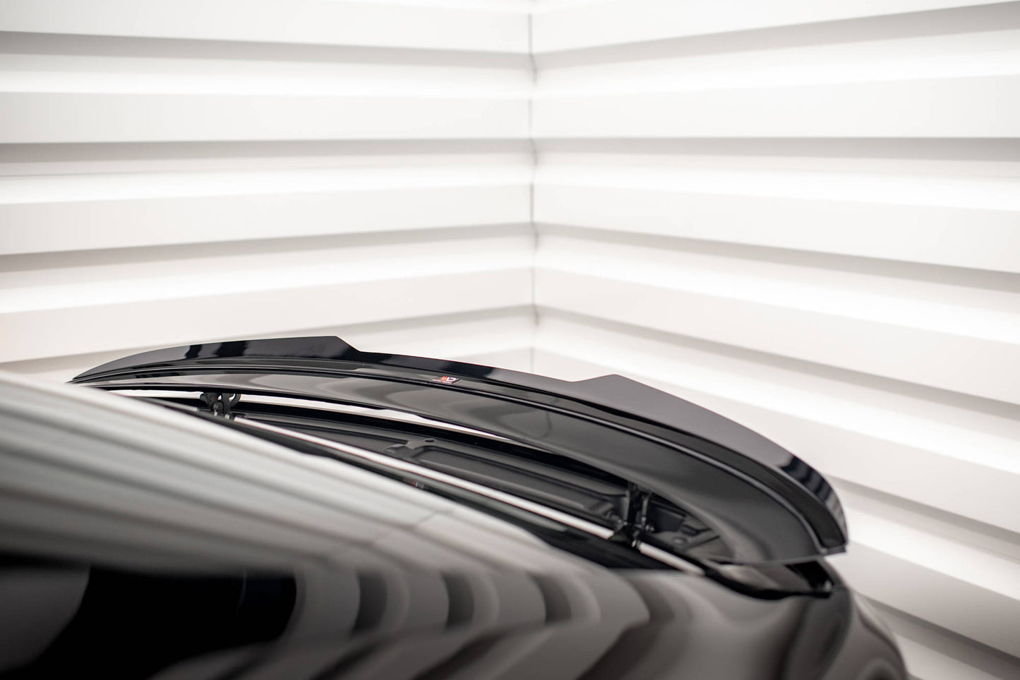 Spoiler CAP für BMW 3er GT F34 schwarz Hochglanz