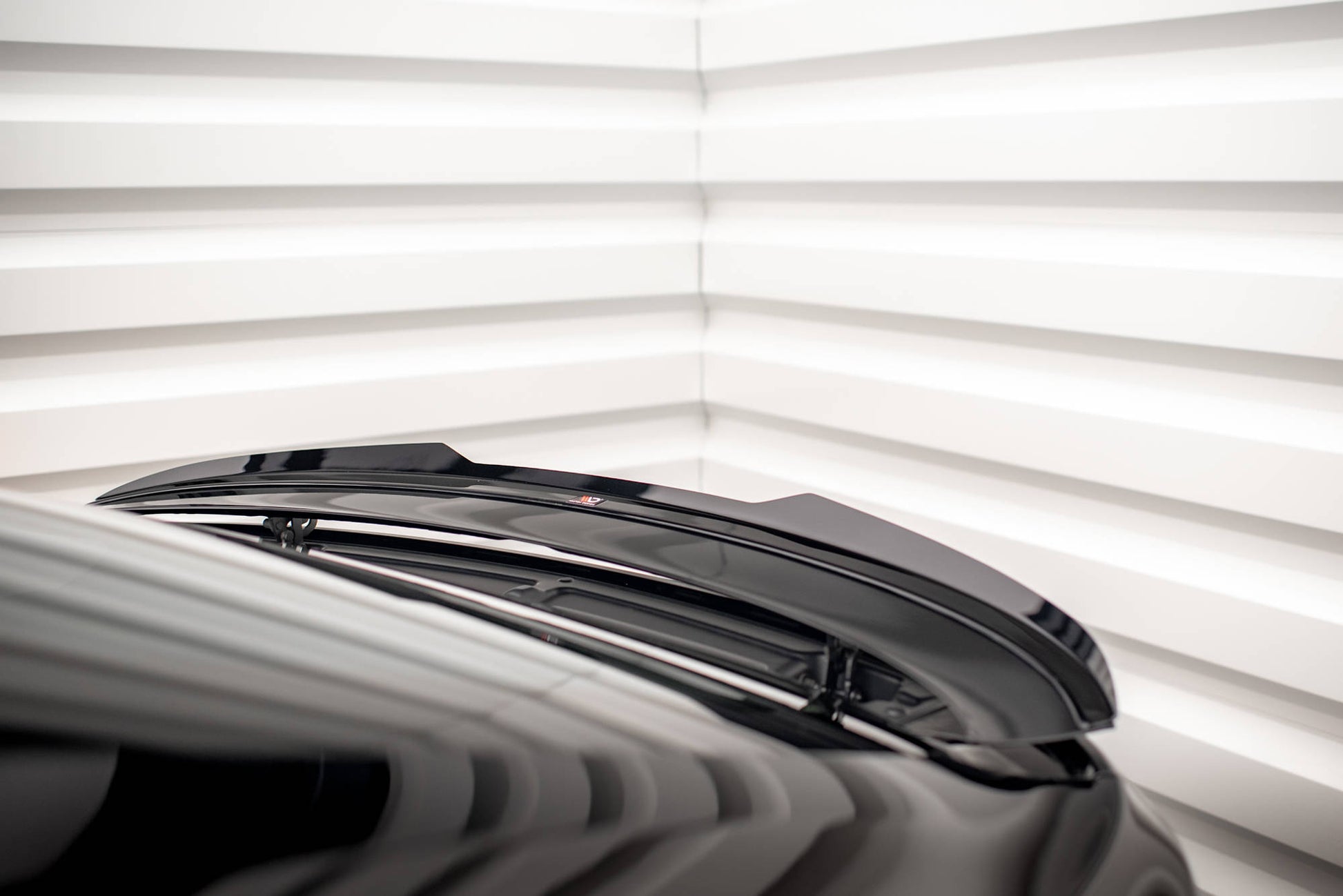 Spoiler CAP für BMW 3er GT F34 schwarz Hochglanz