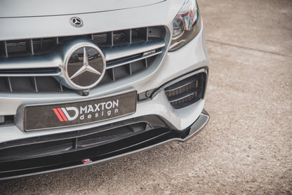 Front Ansatz V.1 für Mercedes-Benz E63 AMG Kombi/Limousine S213/W213 Carbon Look