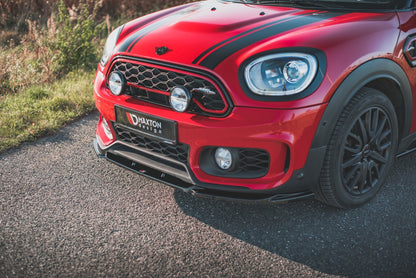 Front Ansatz V.2 für Mini Countryman Mk2 F60 JCW schwarz matt