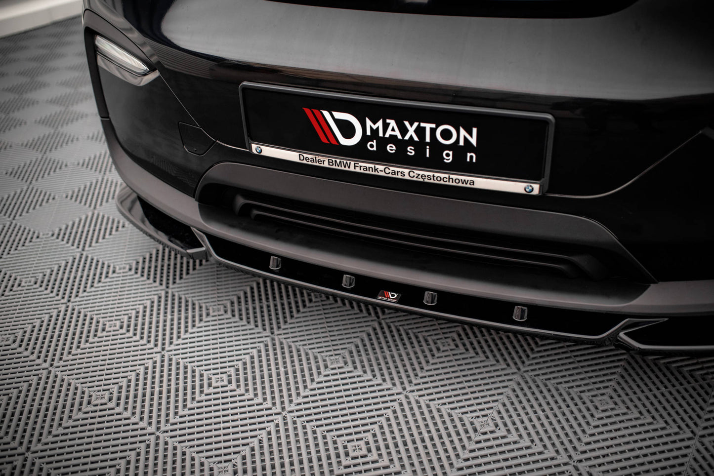 Front Ansatz V.2 für BMW i3 Mk1 Facelift Carbon Look
