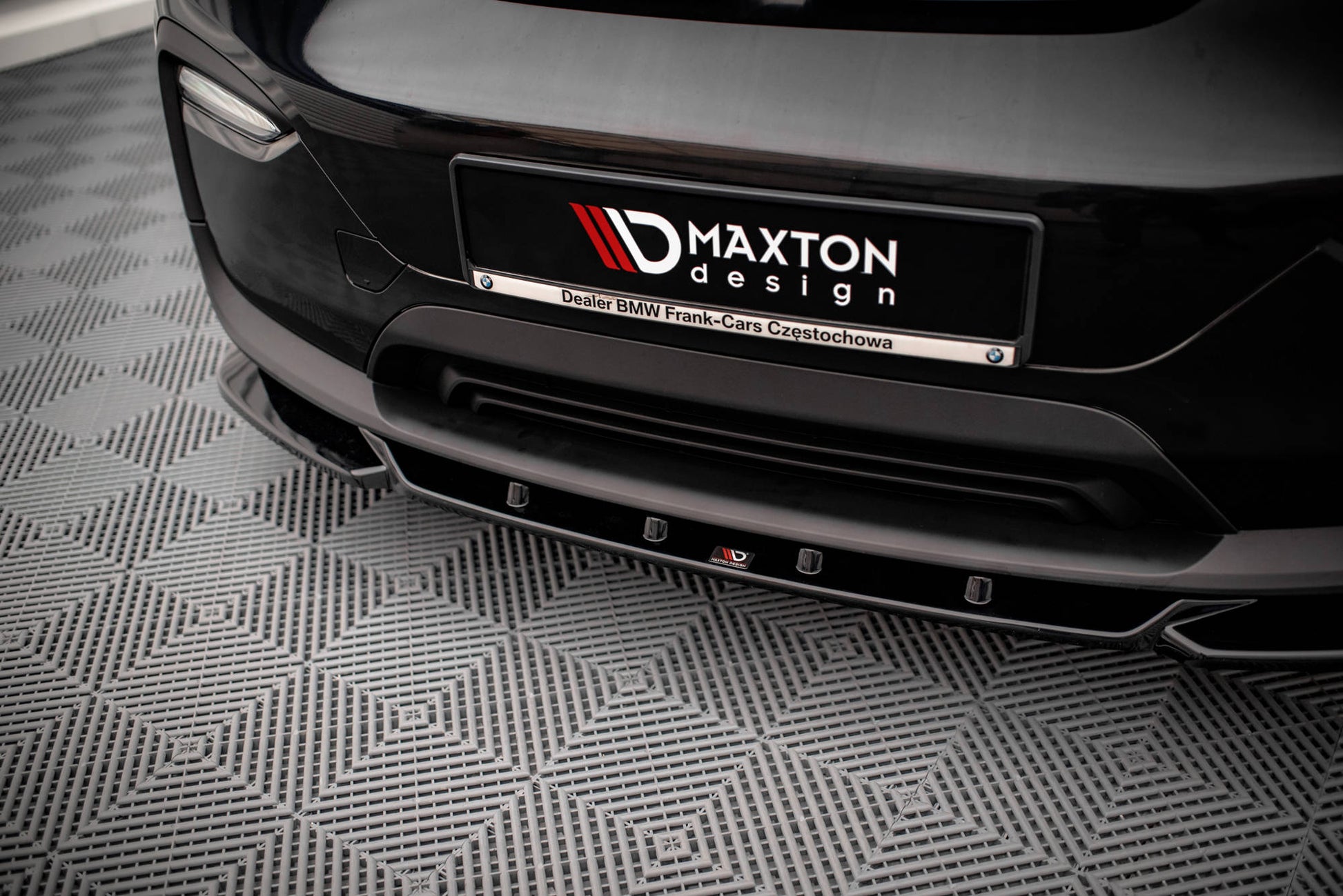 Front Ansatz V.2 für BMW i3 Mk1 Facelift Carbon Look