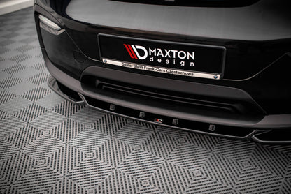Front Ansatz V.2 für BMW i3 Mk1 Facelift Carbon Look