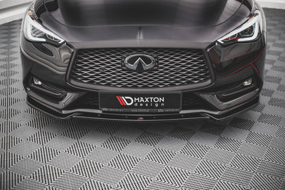 Front Ansatz für Infiniti Q60 S Mk2 Carbon Look