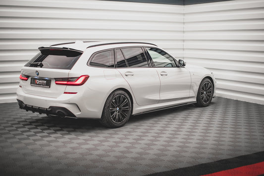 Seitenschweller Ansatz für V.2 für BMW 3er G20 / G21 M-Paket Carbon Look