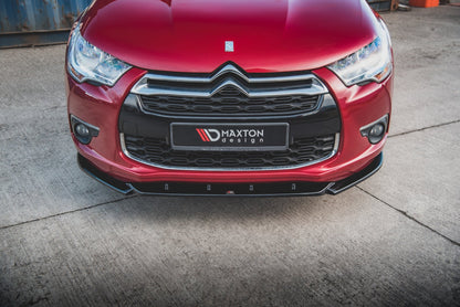 Front Ansatz für Citroen DS4 Carbon Look